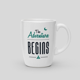 Becher Das Abenteuer beginnt
